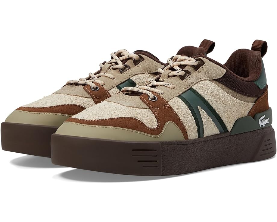 

Кроссовки Lacoste L002 223 5 CFA, цвет Dark Brown/Light Brown