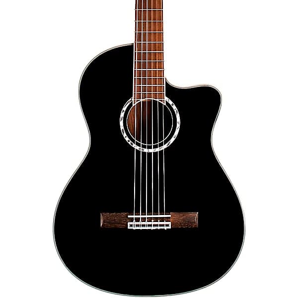 Акустическая гитара Cordoba Fusion 5 Acoustic-Electric Classical Guitar - Jet Black акустическая гитара cordoba fusion 5 limited spruce bocote classical guitar natural