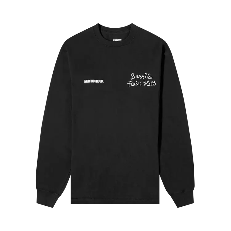 

Футболка Neighborhood Long-Sleeve #9 'Black', черный