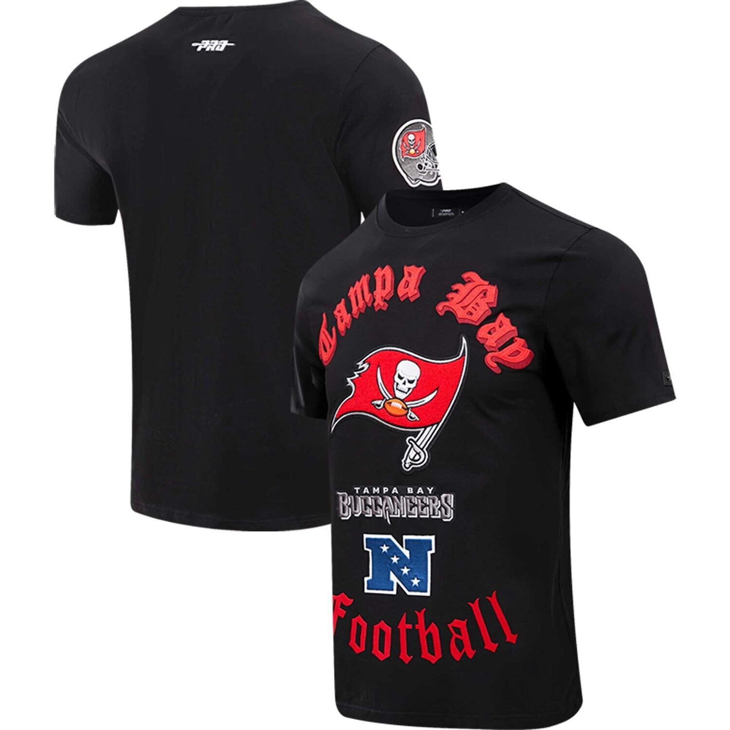 

Мужская футболка Pro Standard черного цвета Tampa Bay Buccaneers Old English, Черный