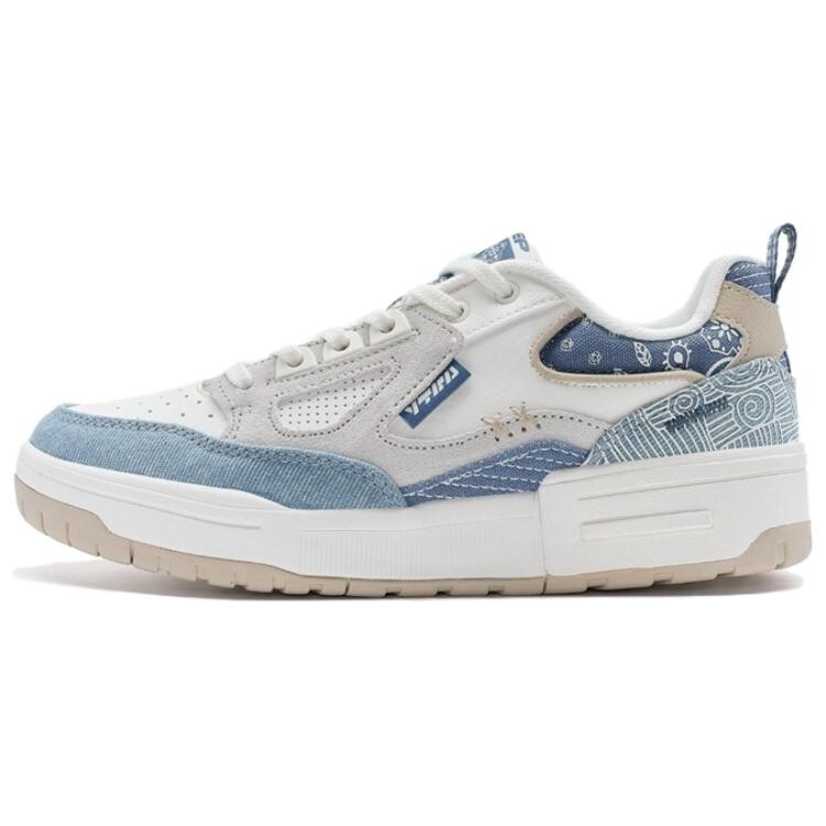 

Кроссовки XTEP Skateboarding Shoes Women's Low-top White/Gray, белый/серый