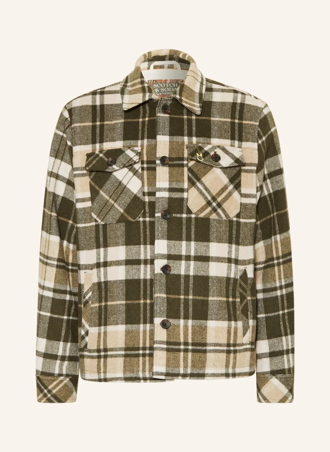 

Фланелевая куртка Scotch & Soda, зеленый