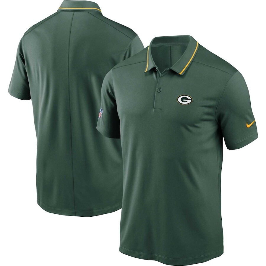 

Поло с коротким рукавом Nike Green Bay Packers, зеленый