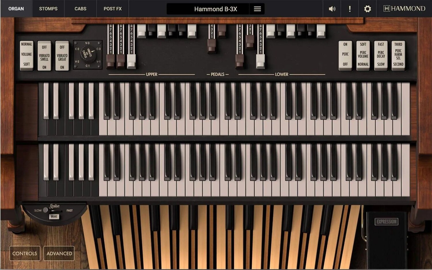 

Программный инструмент IK Multimedia Hammond B-3X Tonewheel Organ Organ