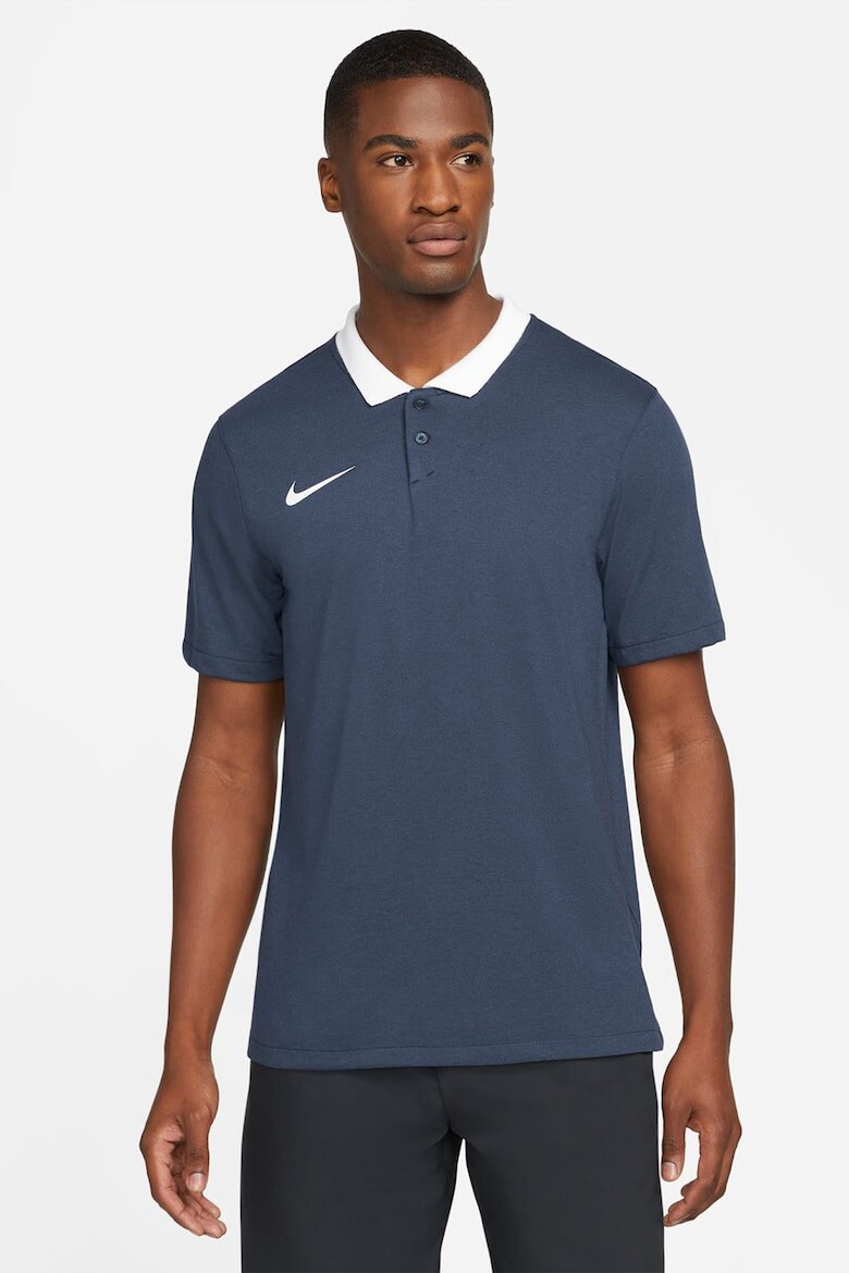 

Футболка с воротником и воротником Dri-Fit Nike, синий