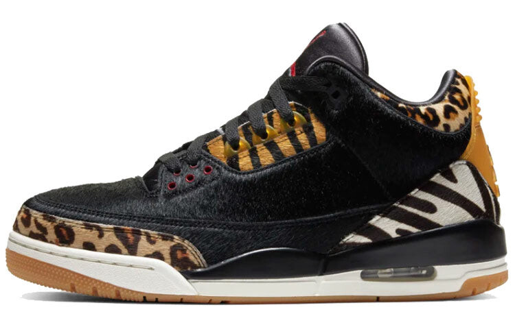 

Кроссовки Баскетбольные Nike Air Jordan 3 унисекс винтажные Animal Instinct
