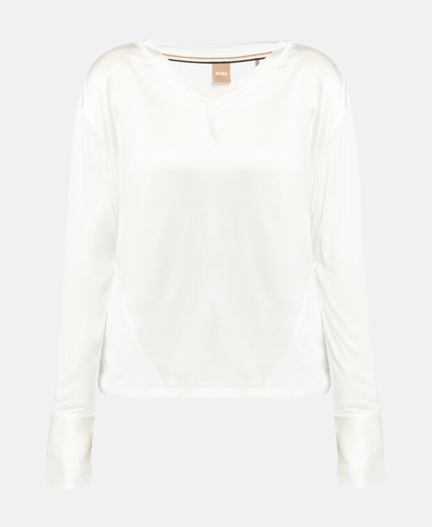 

Рубашка блузка Boss, цвет Wool White