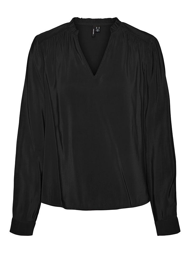 Блуза Vero Moda Bell, черный блуза vero moda