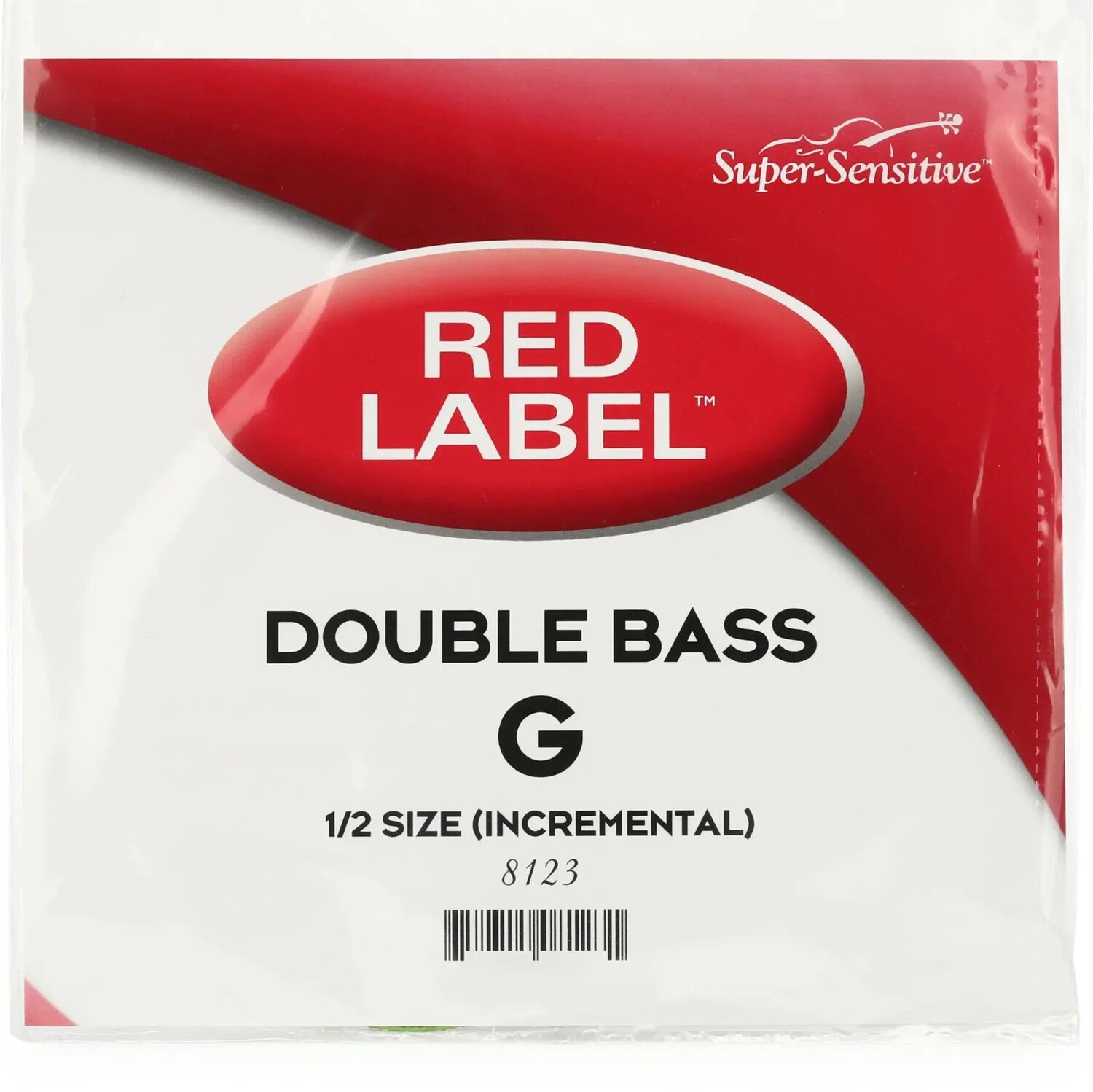 

Струна G для контрабаса Super-Sensitive 8123 Red Label — размер 1/2