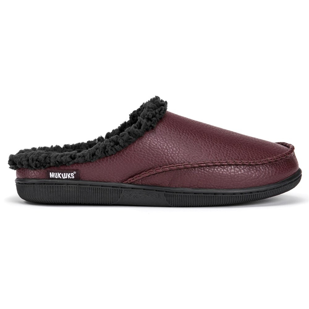 

Мужские тапочки-сабо из искусственной кожи Muk Luks, коричневый