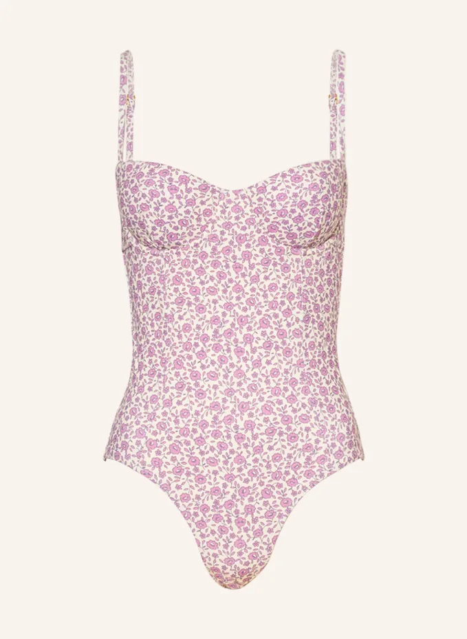 

Купальник на косточках Tory Burch, фиолетовый