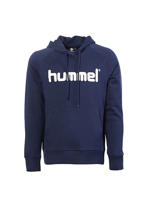 

Темно-синяя мужская куртка на молнии Hummel, Синий