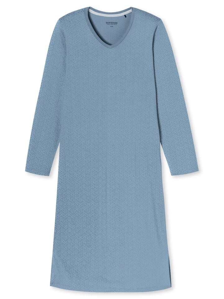 

Ночная рубашка Schiesser Comfort Essentials, цвет blaugrau