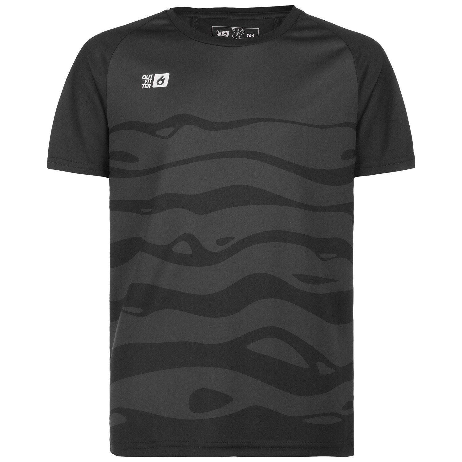

Рубашка OUTFITTER Trikot OCEAN FABRICS TAHI Match Jersey IKA, антрацит