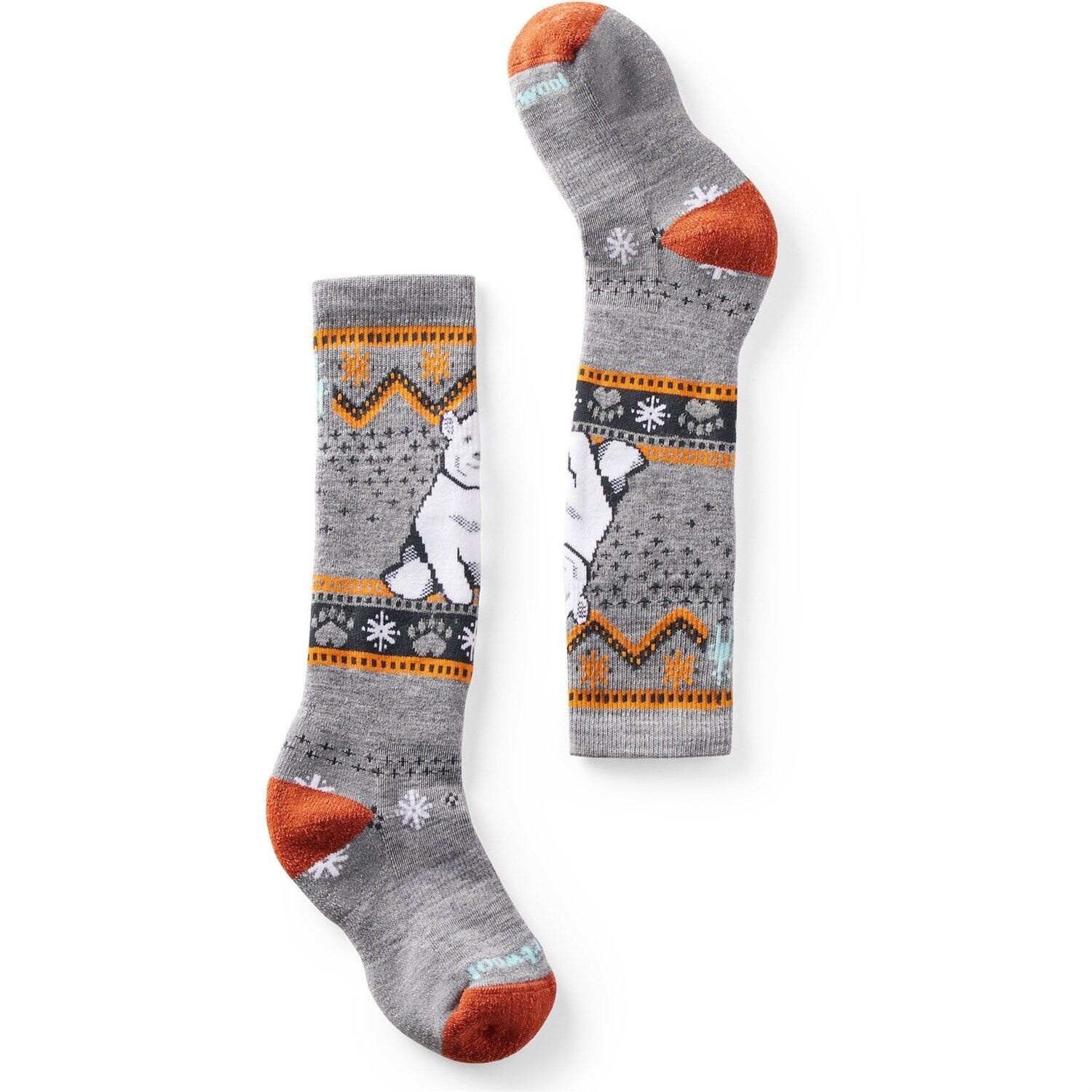 

Носки Smartwool Wintersport Full Cushion Polar Bear OTC, светло-серый