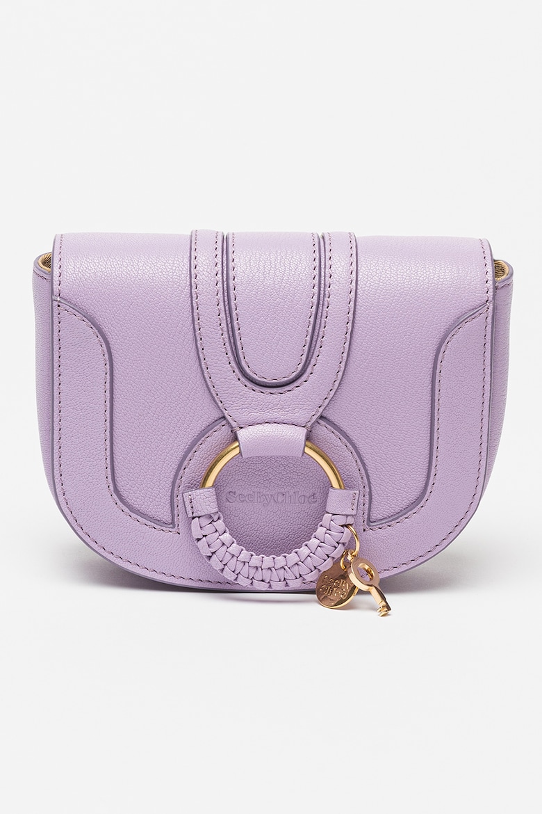цена Кожаная сумка See By Chloé, фиолетовый