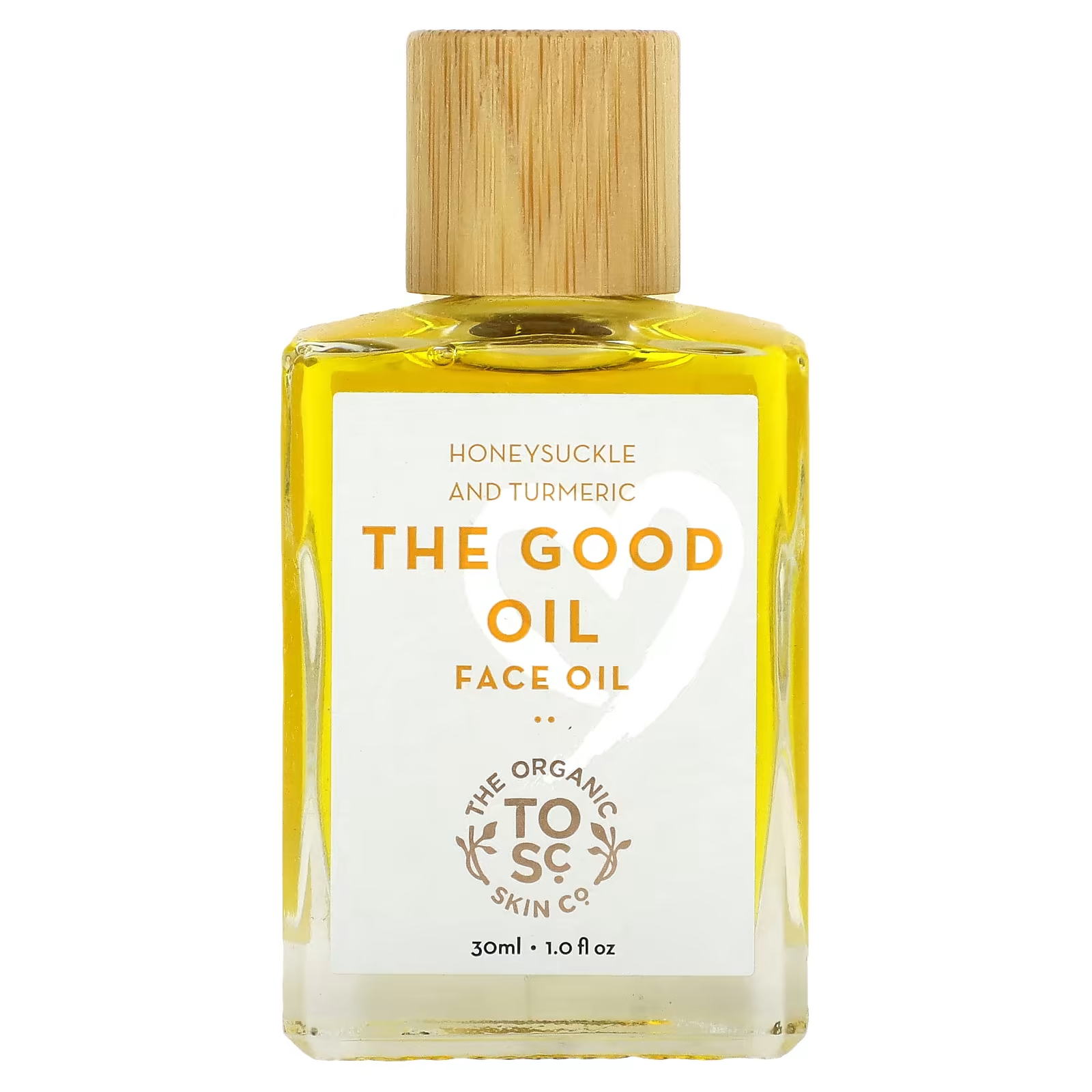 Масло для лица The Organic Skin Co. The Good Oil с жимолостью и куркумой, 30 мл