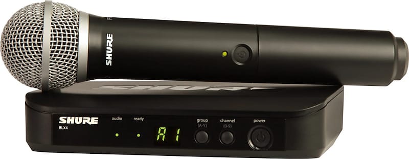 Микрофон Shure BLX24 / PG58-H10 передатчик для радиосистемы shure blx2 pg58 m17