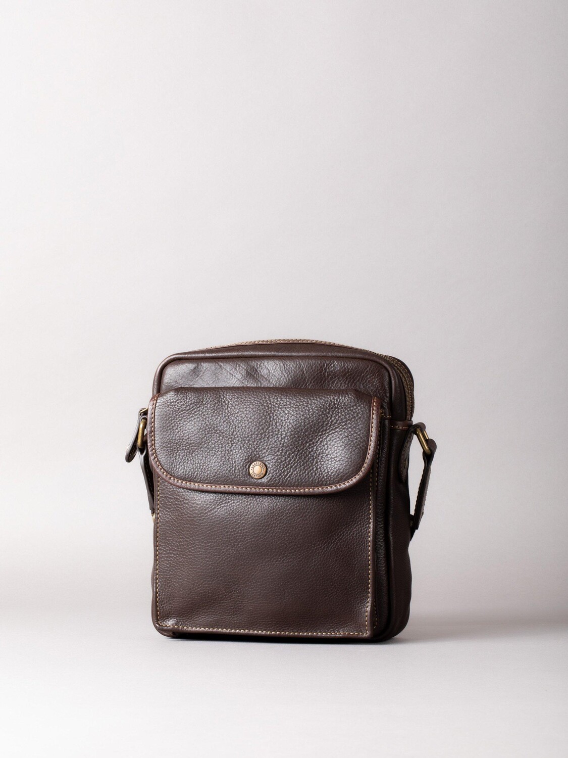 

Кожаная репортерская сумка Kelsick Lakeland Leather, коричневый