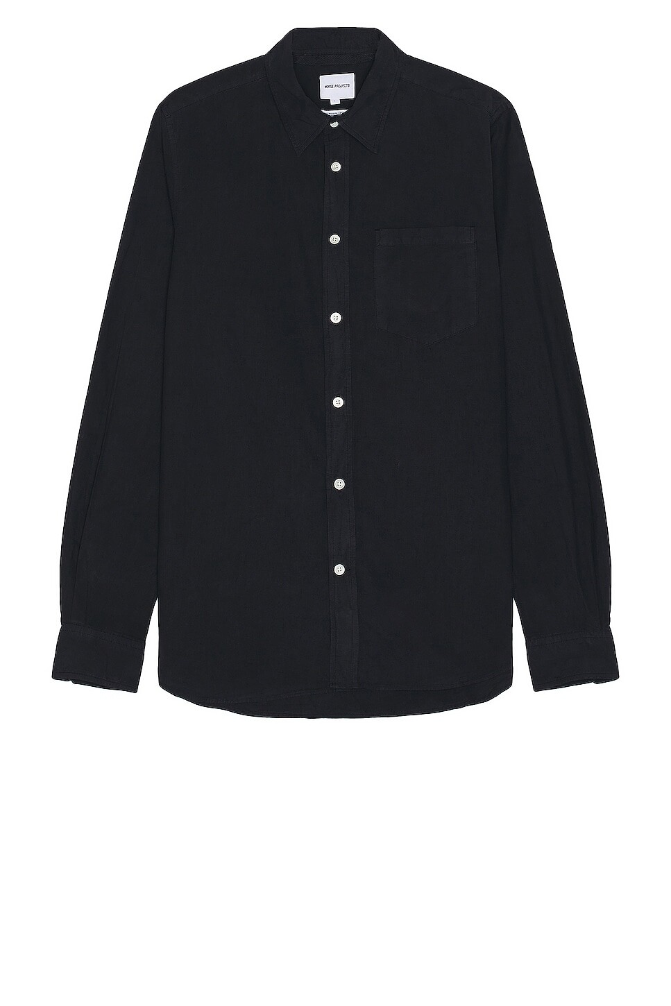 

Рубашка Norse Projects Osvald Cotton Tencel, цвет Dark Navy