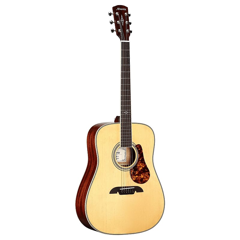 цена Акустическая гитара Alvarez MD60E Herringbone Masterworks Acoustic-Electric Dreadnought Guitar