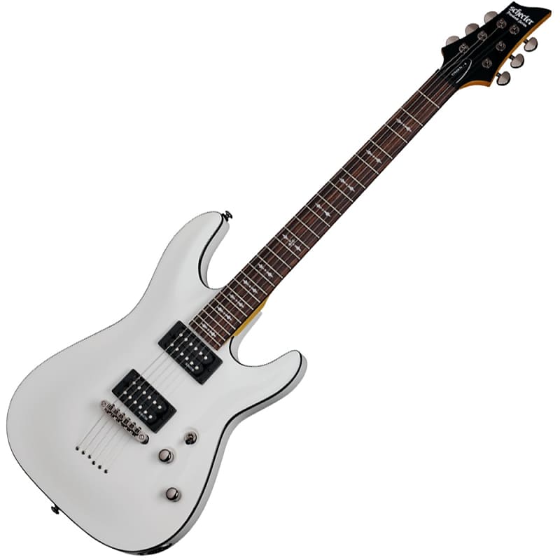 

Электрогитара Schecter Omen-6 Electric Guitar - Vintage White Finish