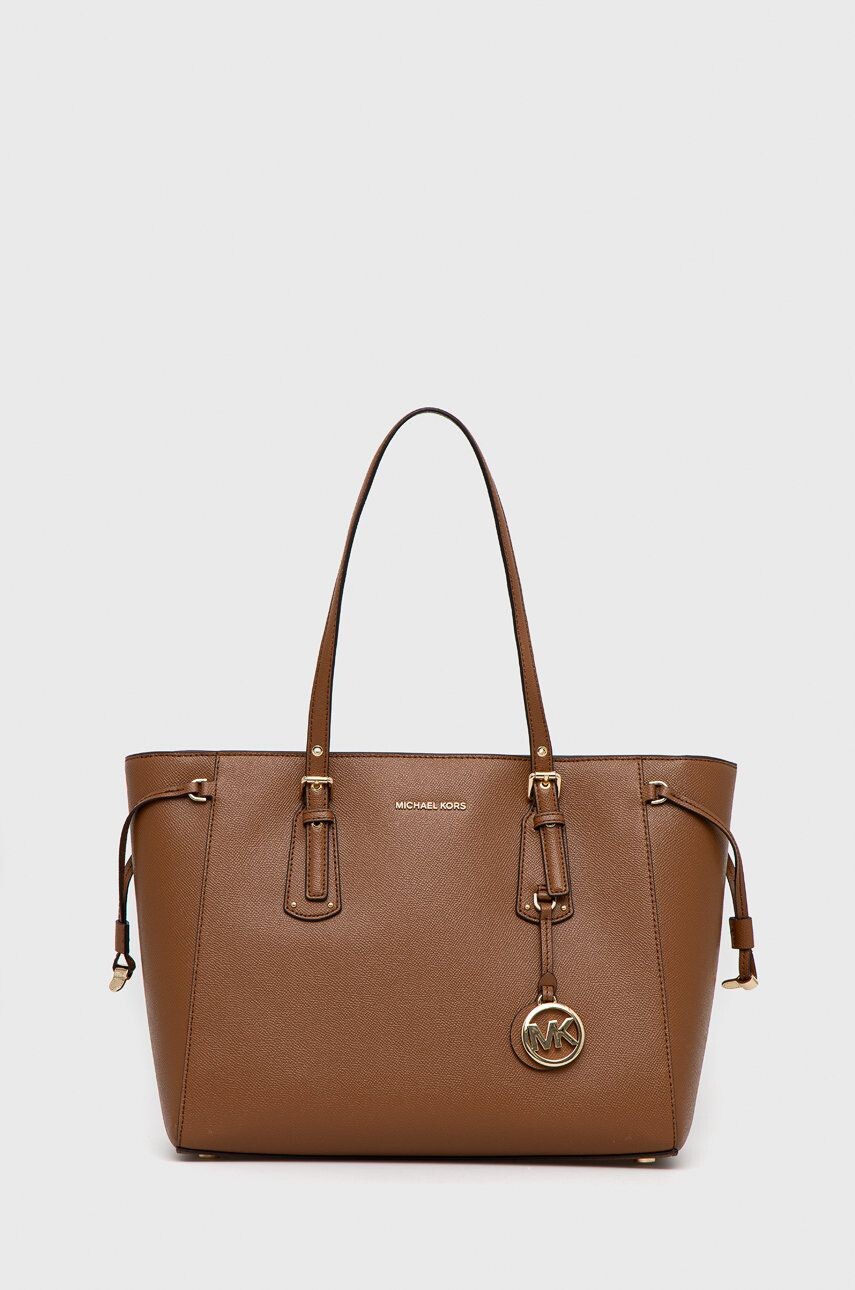 

Кожаная сумка MICHAEL Michael Kors, коричневый