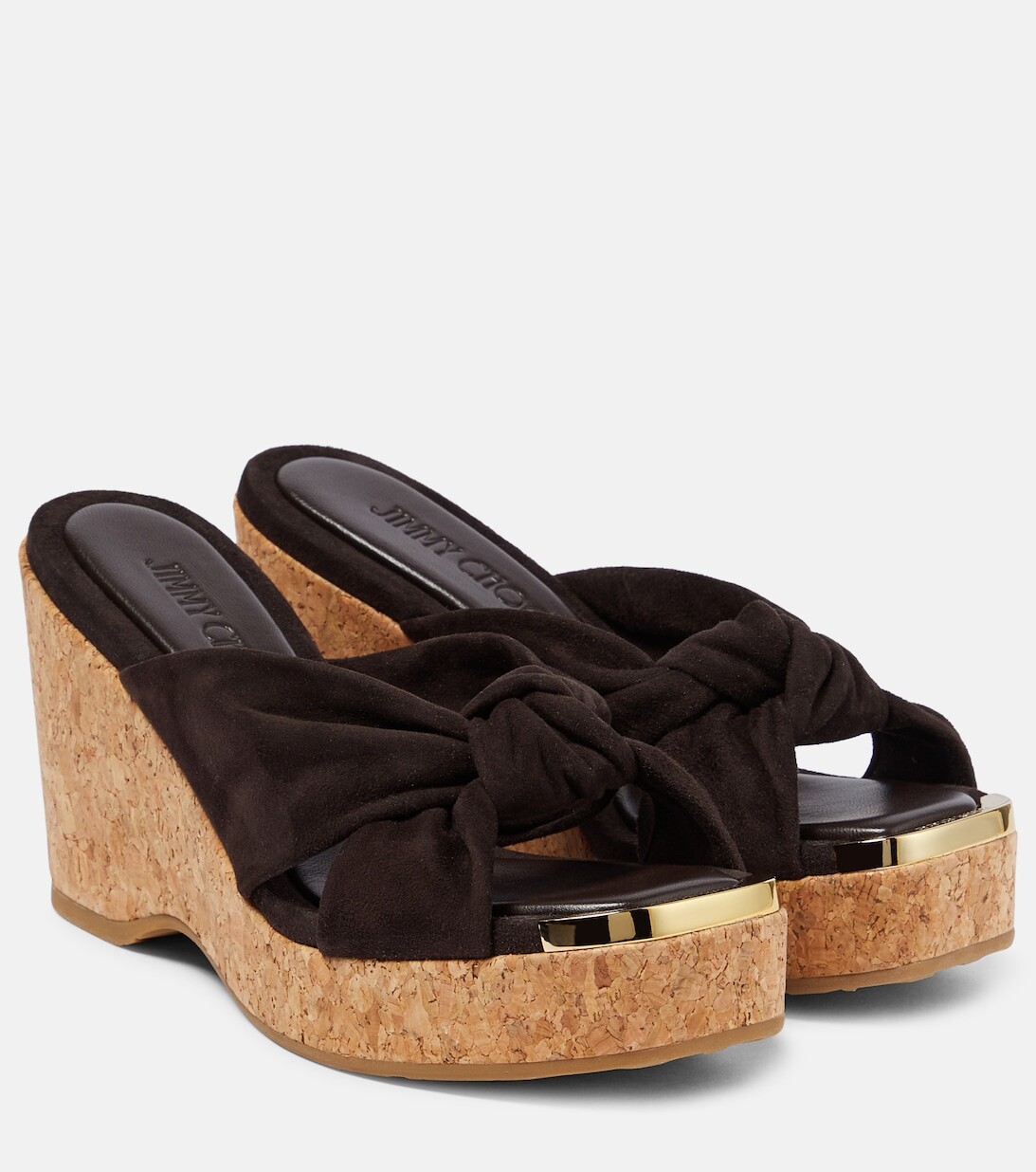 

Босоножки Avenue на танкетке Jimmy Choo, черный