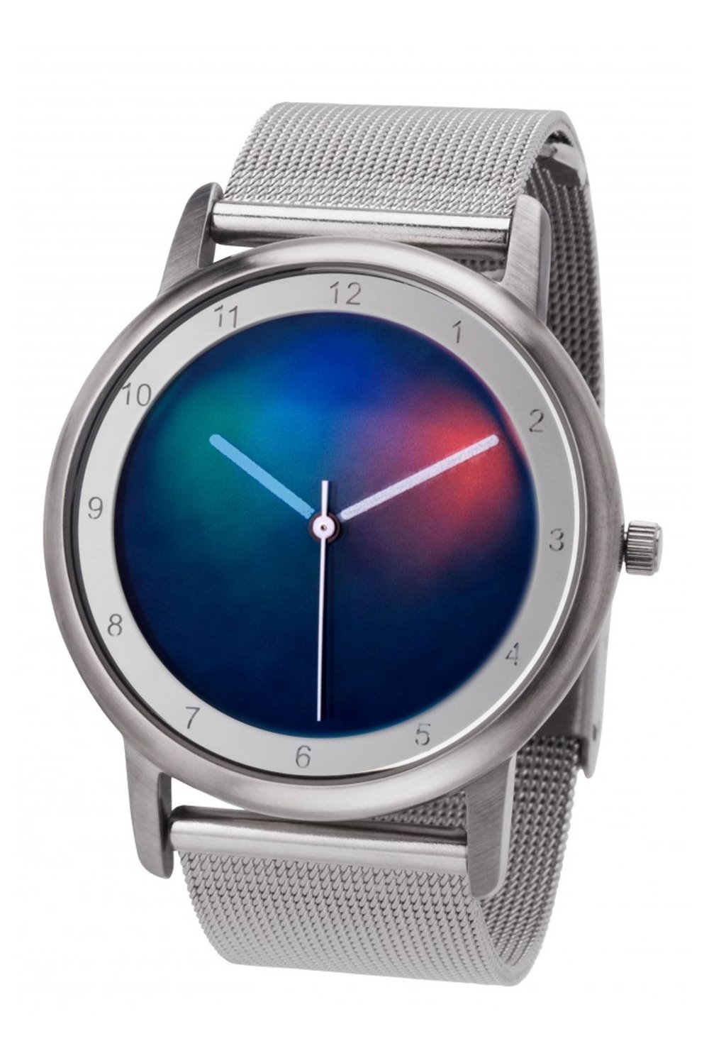 Часы AVANTGARDIA LIGHT-NEUES DESIGN Rainbow Watch, цвет edelstahlarmband milanese