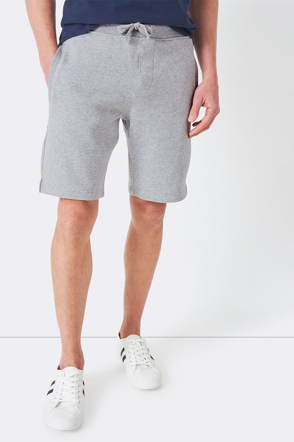 

Серые спортивные шорты с логотипом Crossed Oars Crew Clothing Company, серый