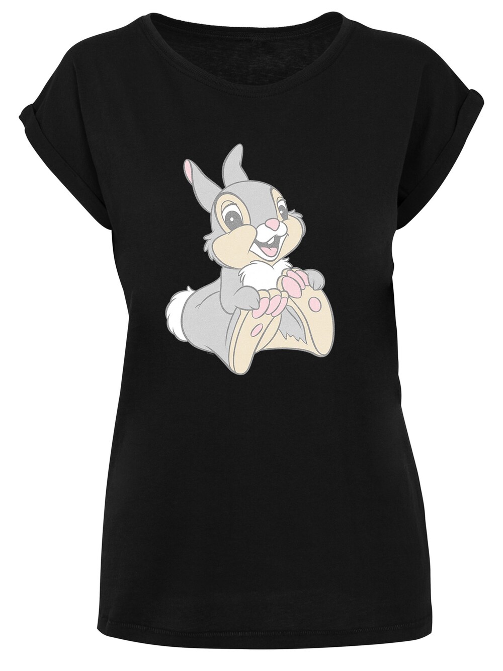 Рубашка F4Nt4Stic Disney Classics Thumper, черный