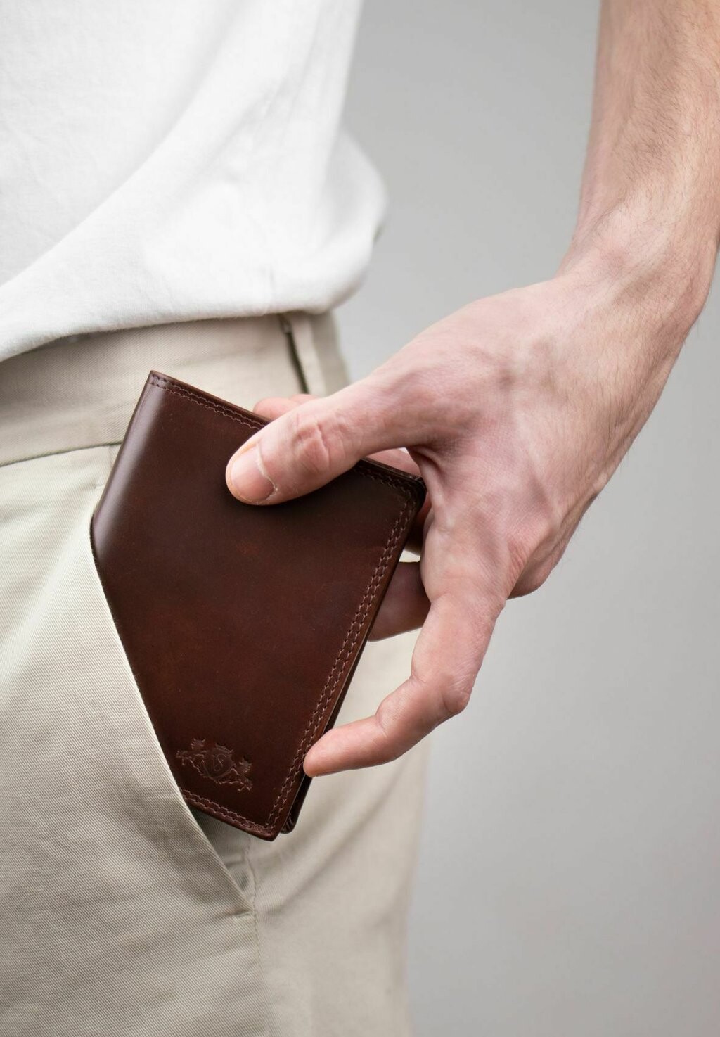 

Кошелек LEATHER WALLET BARNEY SID & VAIN, коньяк