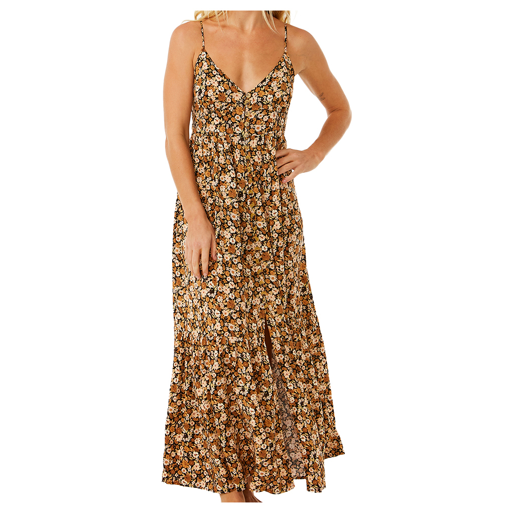 Платье Rip Curl Women's Sea Of Dreams Maxi Dress, коричневый