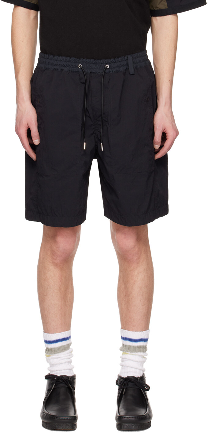

Черные шорты с накладными карманами sacai