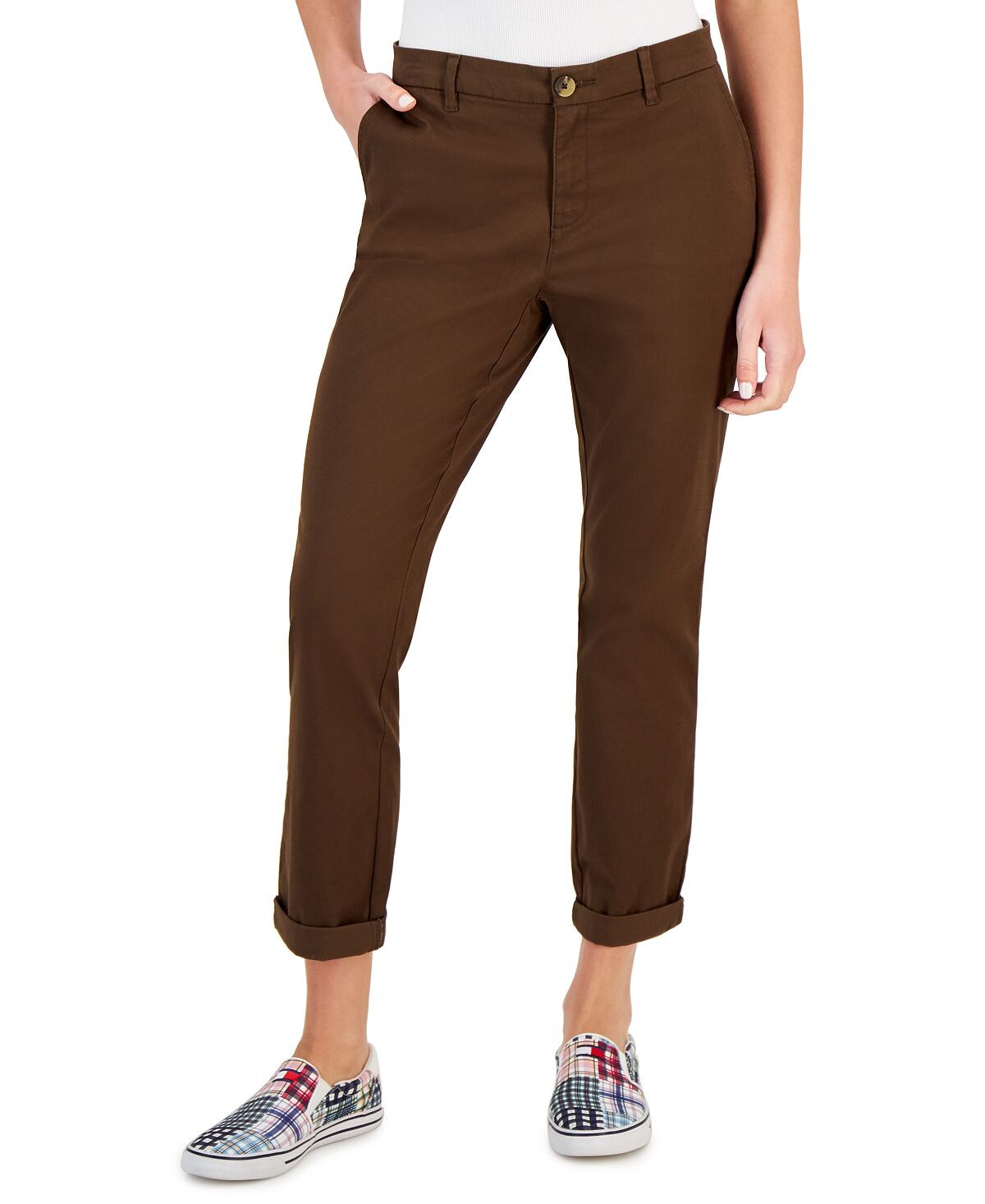 

Женские узкие брюки-чиносы Hampton Tommy Hilfiger