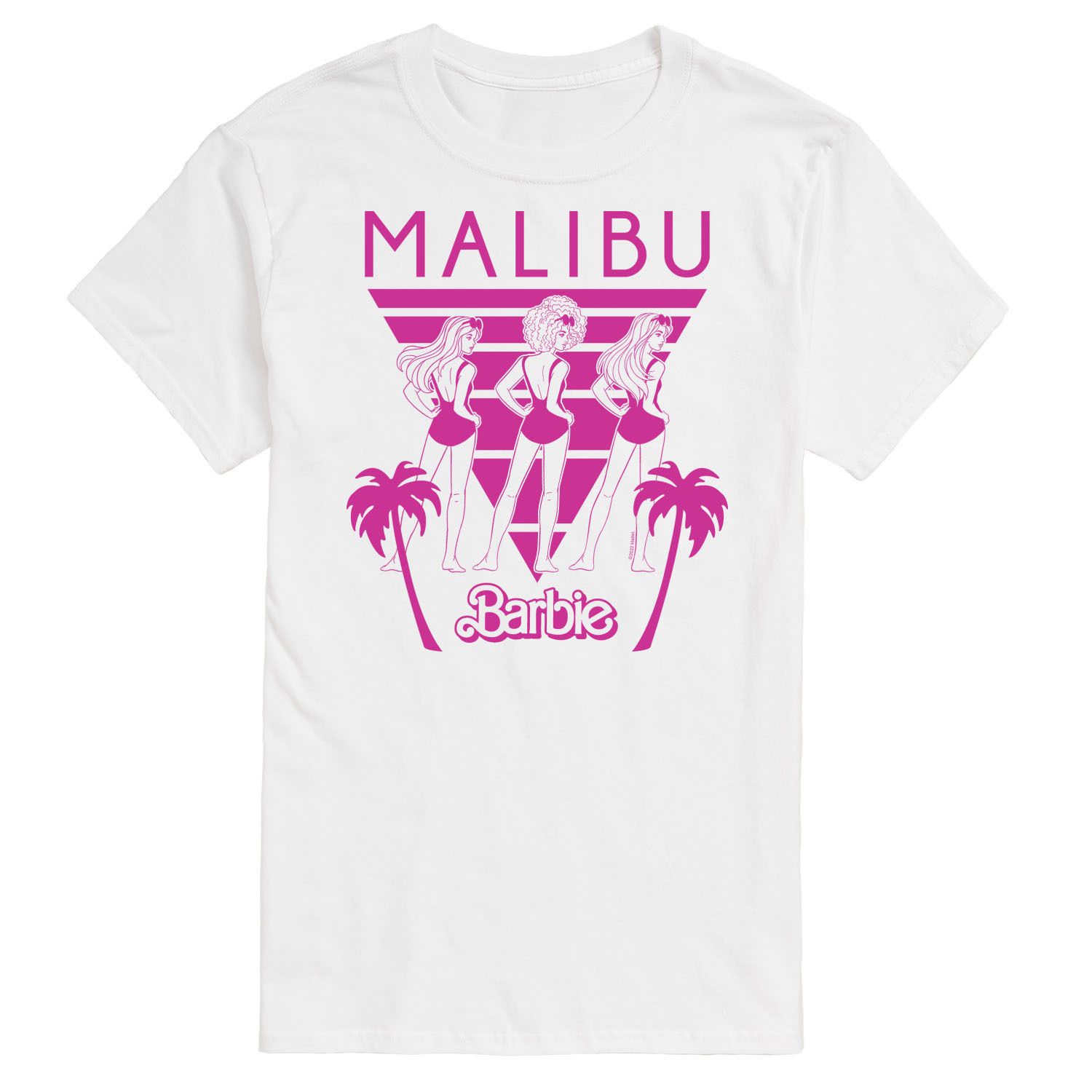 Футболка Big & Tall Malibu с рисунком Barbie