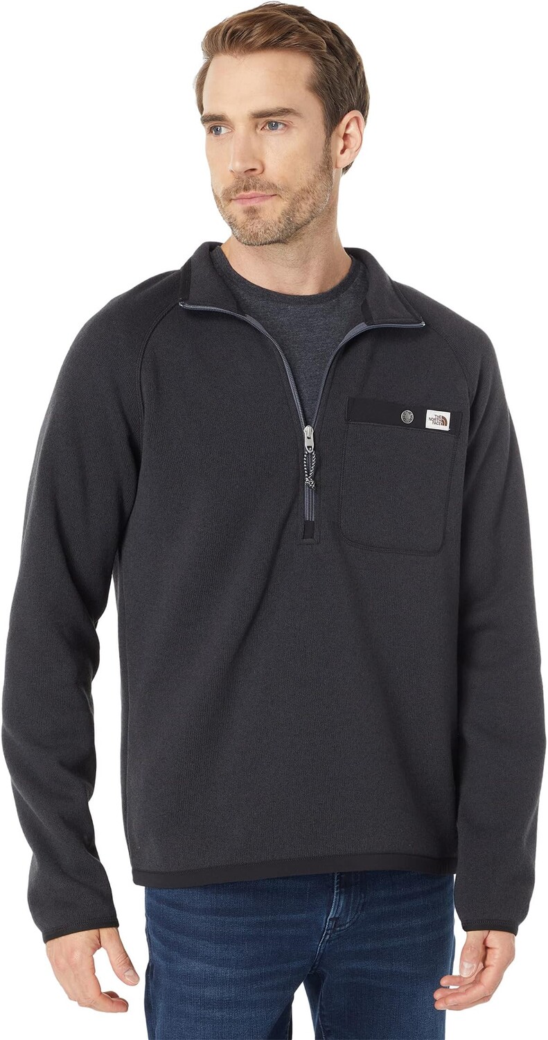 

Куртка Gordon Lyons 1/4 Zip The North Face, цвет TNF Black Heather
