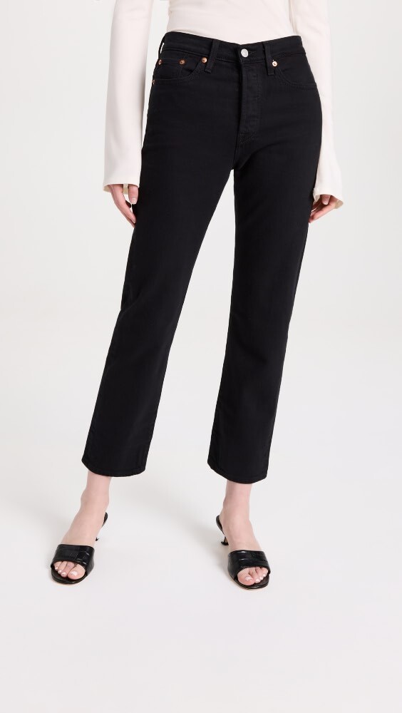 

Джинсы Levi's Wedgie Straight, черный