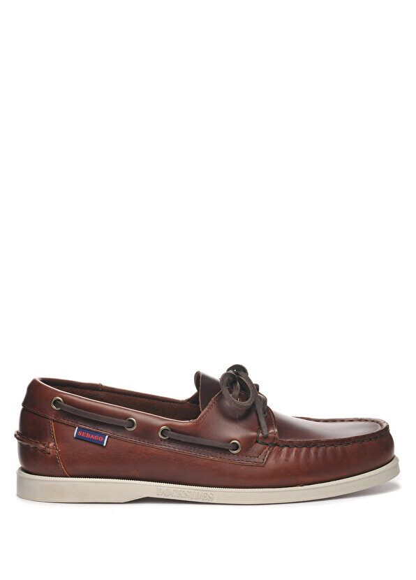 

Коричневые мужские кожаные лоферы на шнуровке Sebago, Коричневый