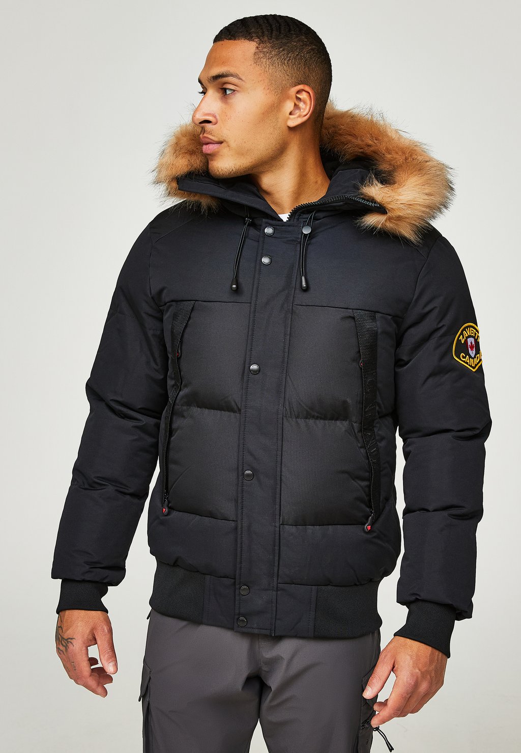 

Куртка зимняя AYLMER PUFFER JACKET Alessandro Zavetti, черный