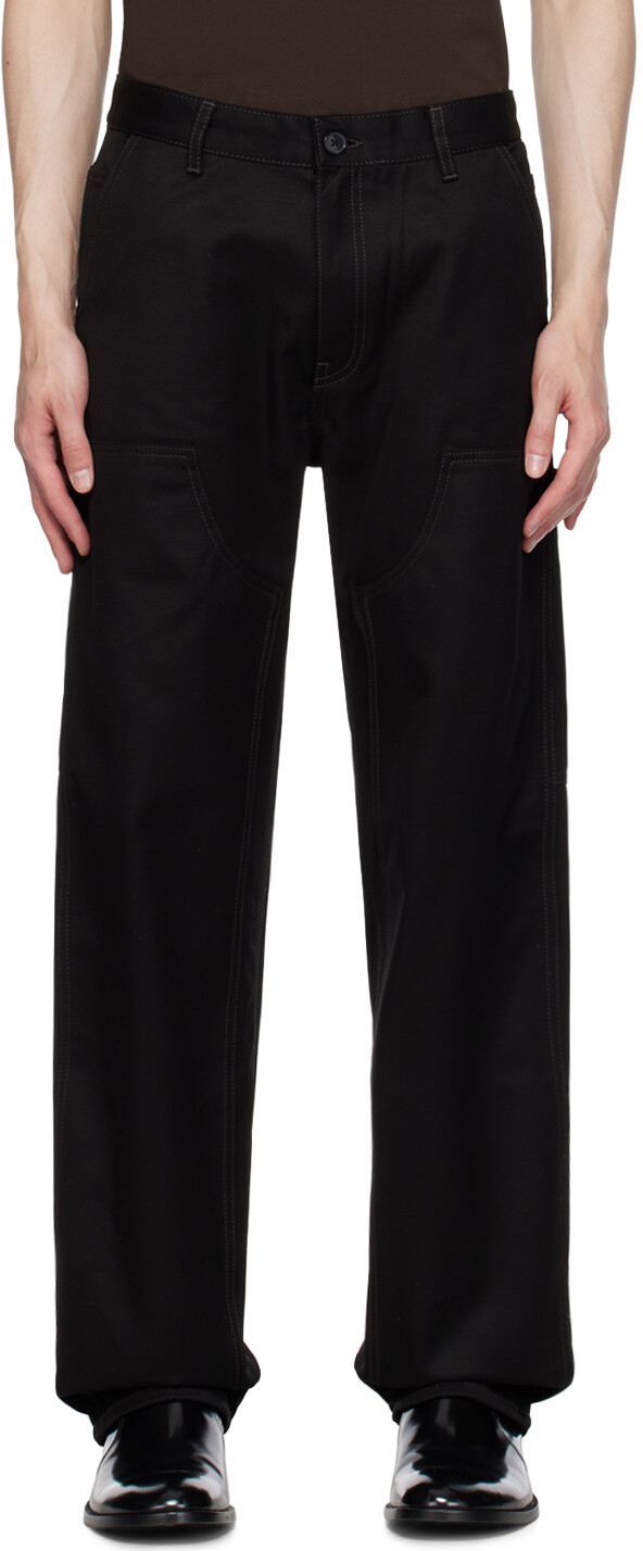

Черные брюки свободного кроя Filippa K, Черный