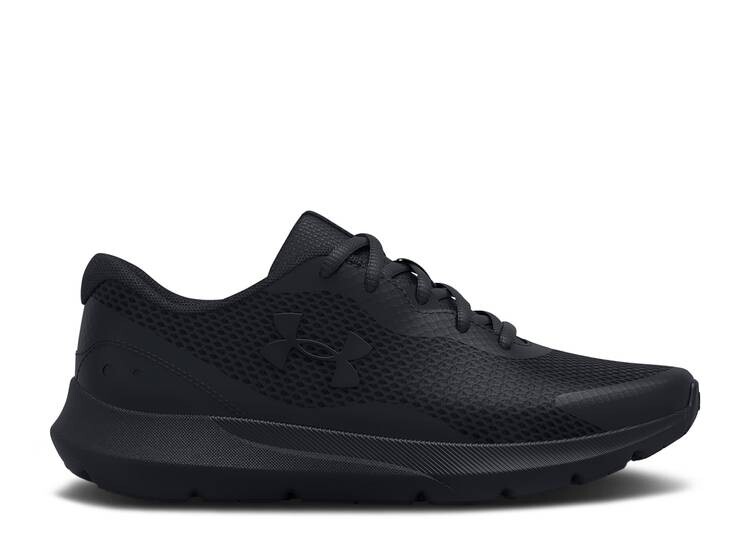 

Кроссовки Under Armour SURGE 3 GS 'TRIPLE BLACK', черный