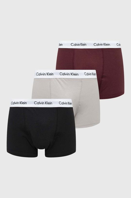 

Комплект из трех боксеров Calvin Klein Underwear, бордовый