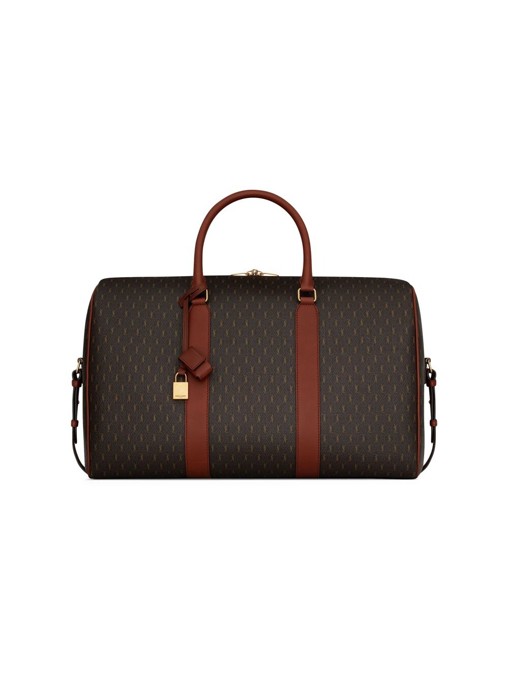 

Сумка Le Monogramme 48h из канвы Monogram и кожи растительного дубления Saint Laurent