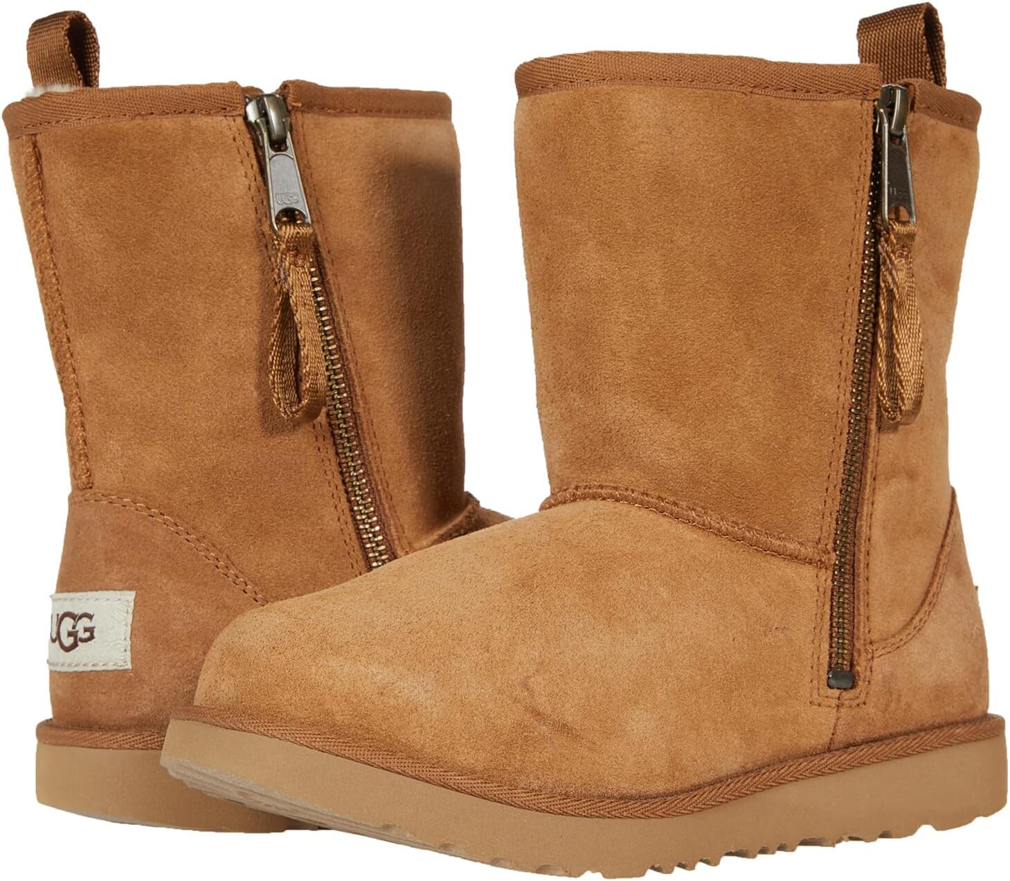 

Сапоги Classic Dual Zip Boot UGG, цвет Chestnut