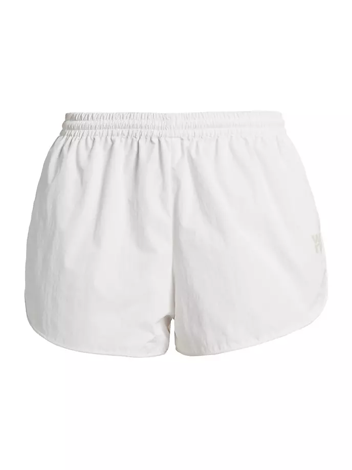 

Спортивные шорты с логотипом Marathon Alexanderwang.T, белый