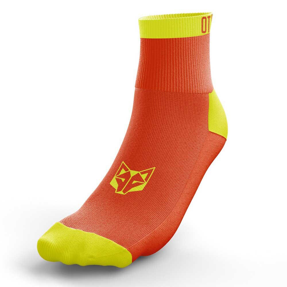 Носки Otso Multi-sport Low Cut Fluo Orange&Fluo Yellow, оранжевый