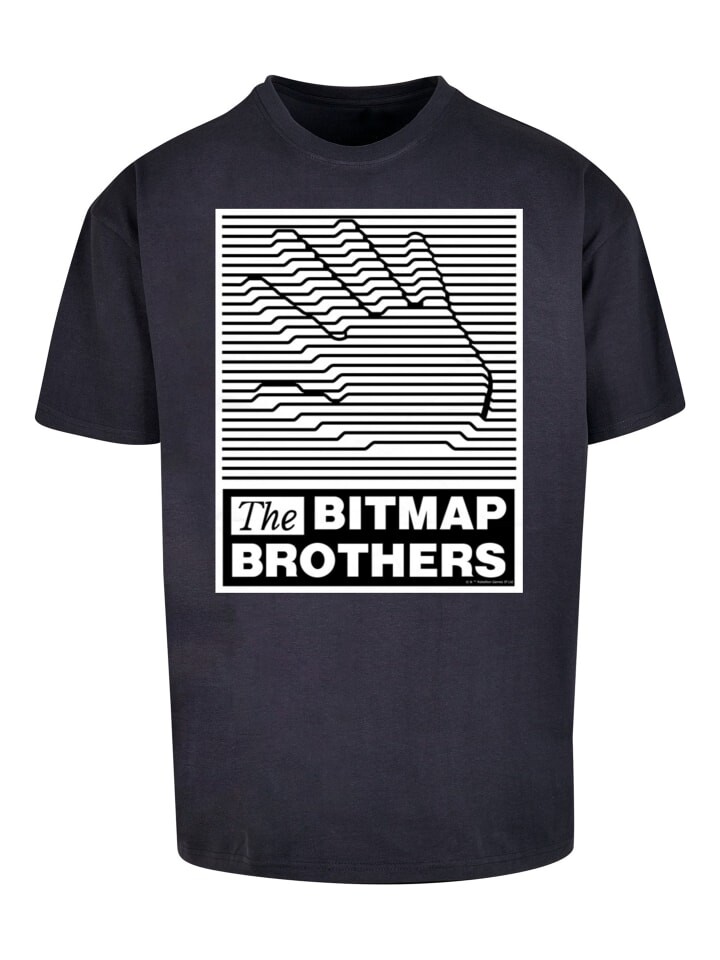 

Футболка F4NT4STIC Bitmap Bros Retro Gaming SEVENSQUARED, темно-синий