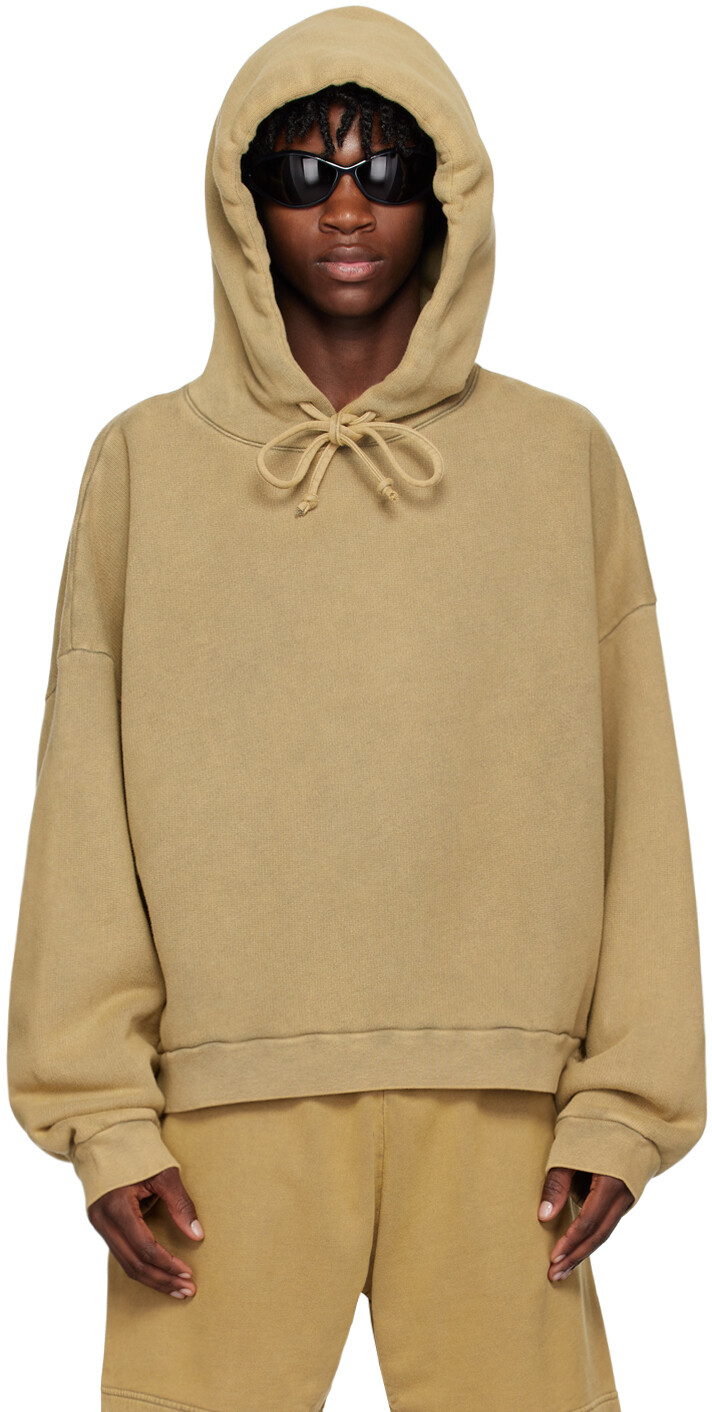 

Зеленая толстовка с выцветшим рисунком Sage Acne Studios, Зеленый