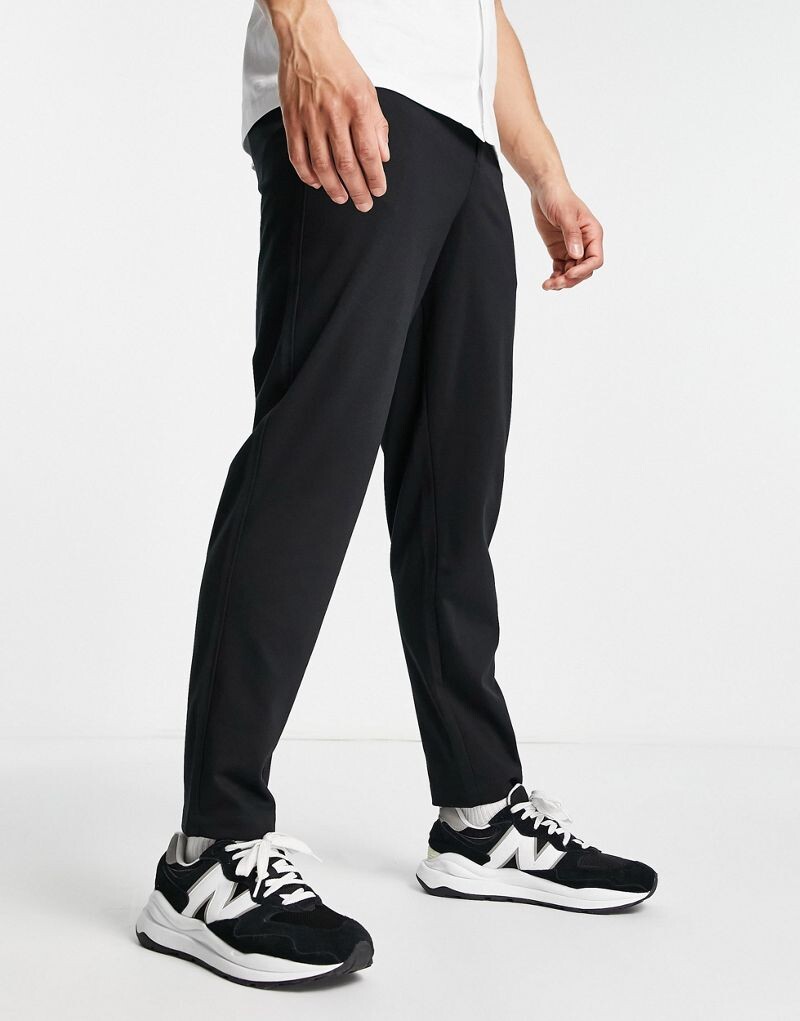 Черные узкие элегантные брюки Selected Homme